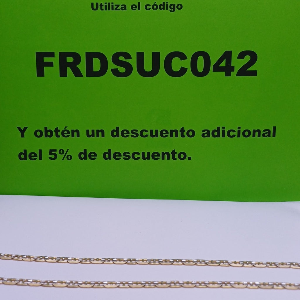 CADENA ORO 14 K 20.9 GRMS (SEMINUEVO)