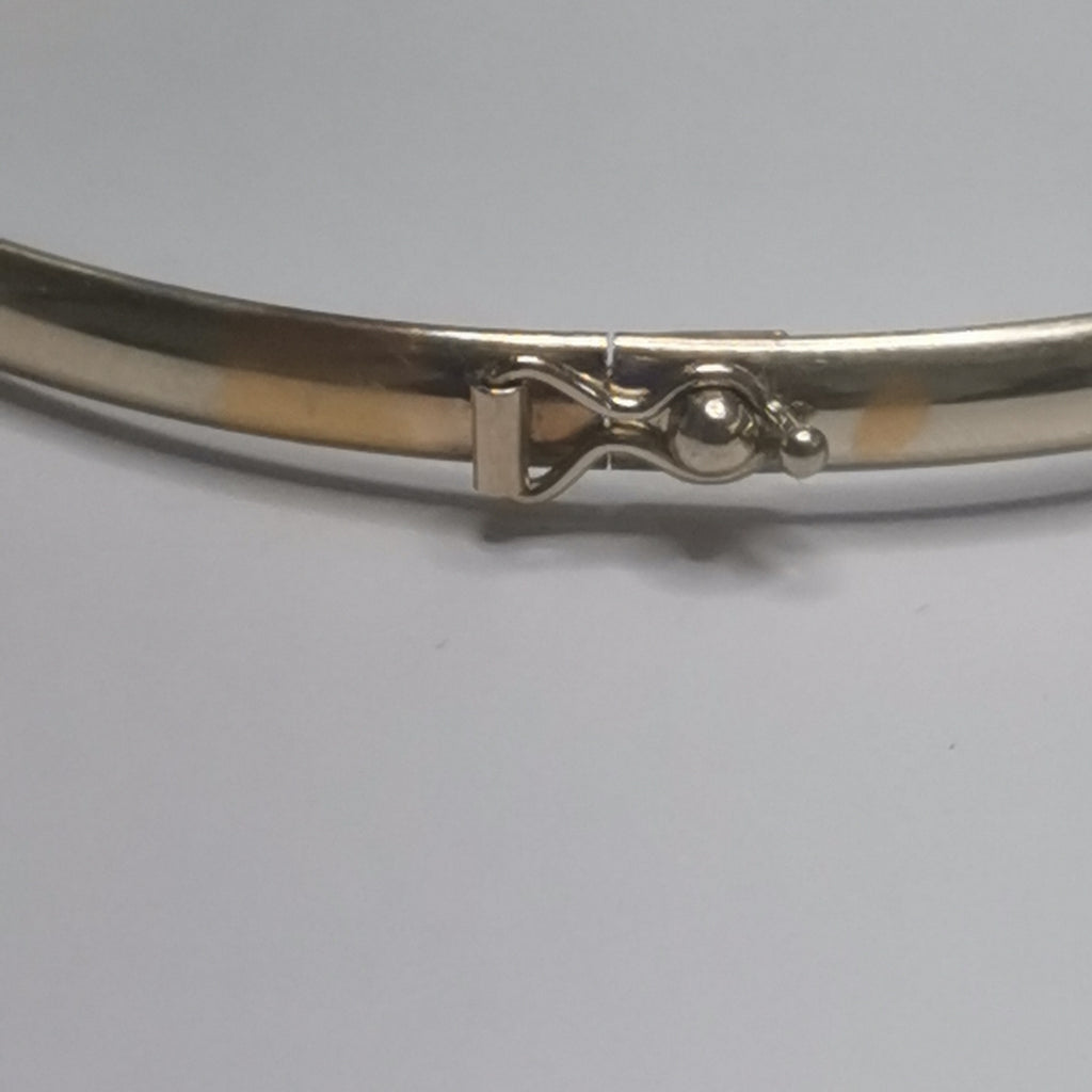 PULSERA RIGIDA ORO 14 K 4.3 GRMS (SEMINUEVO)