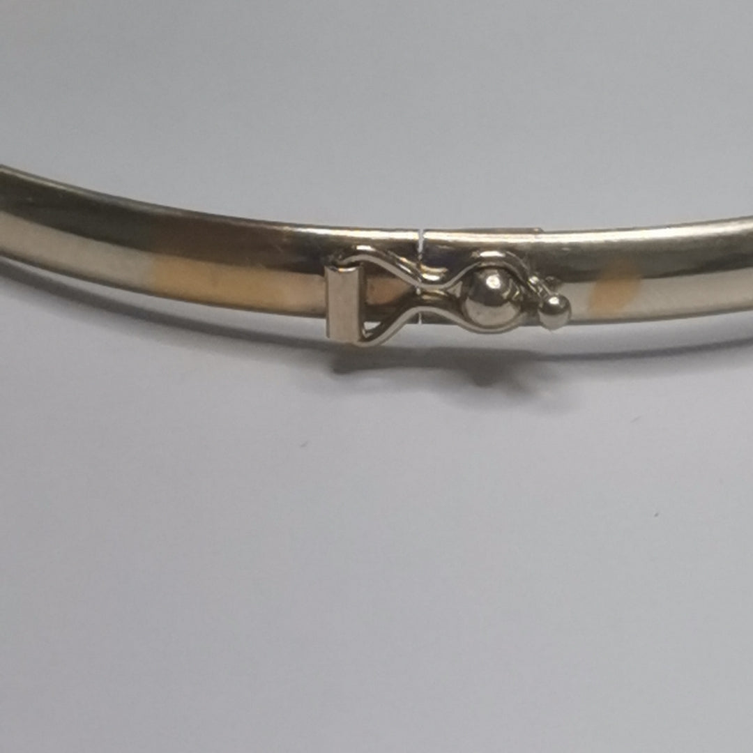 PULSERA RIGIDA ORO 14 K 4.3 GRMS (SEMINUEVO)
