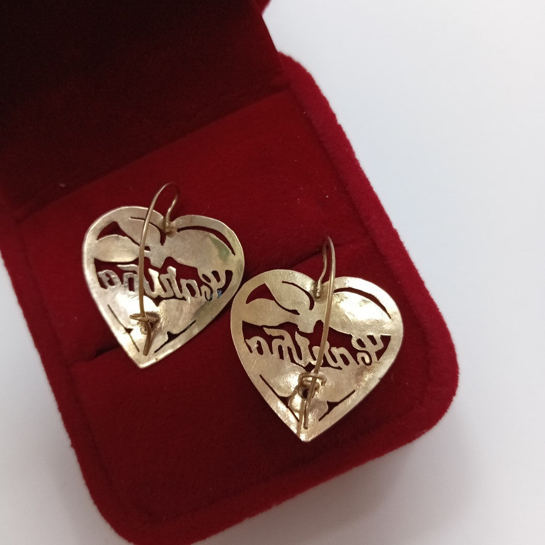 ARETES PAR ORO 10 K 2,10 GRMS (SEMINUEVO)