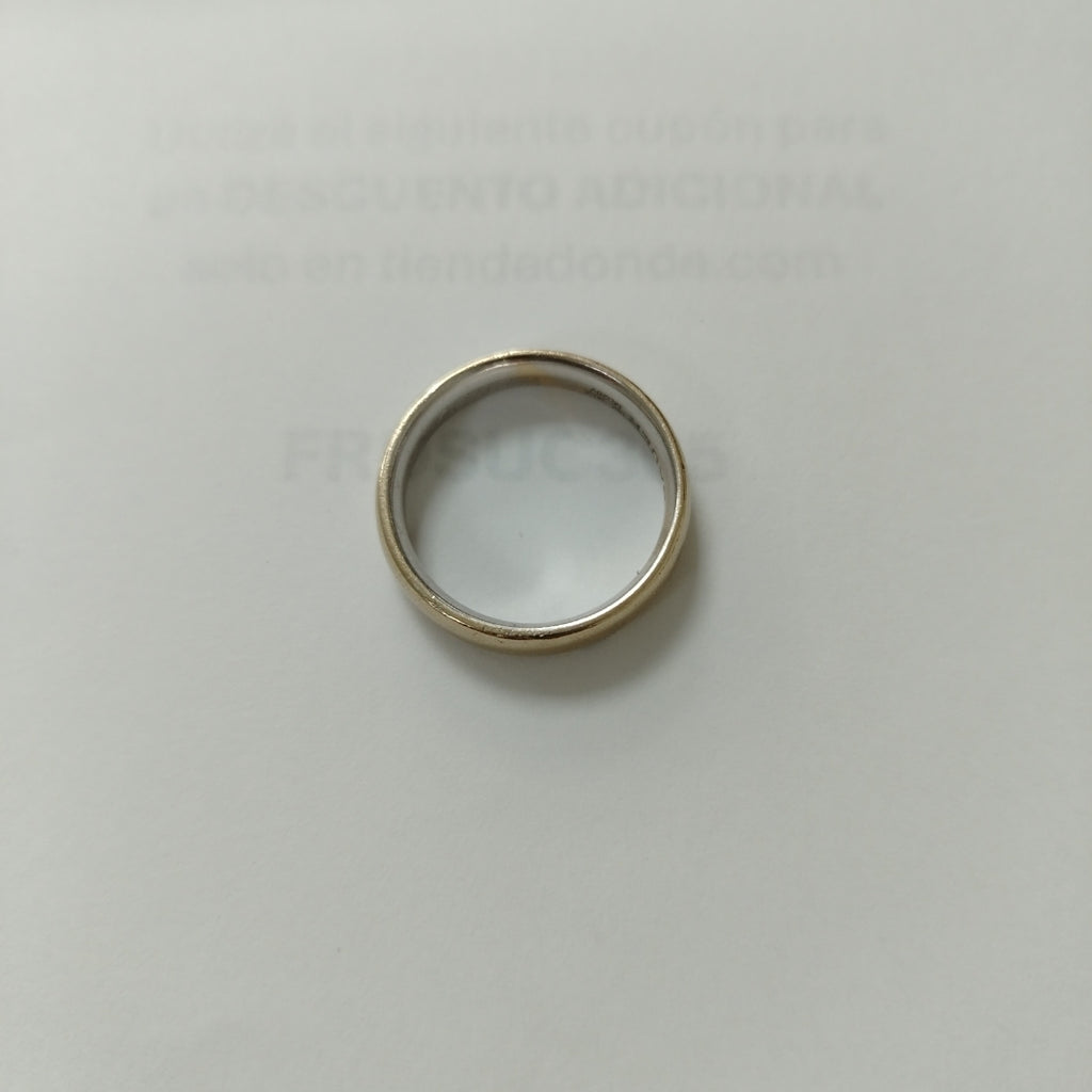 ARGOLLA ORO BLANCO 18 K 7,90 GRMS (SEMINUEVO)