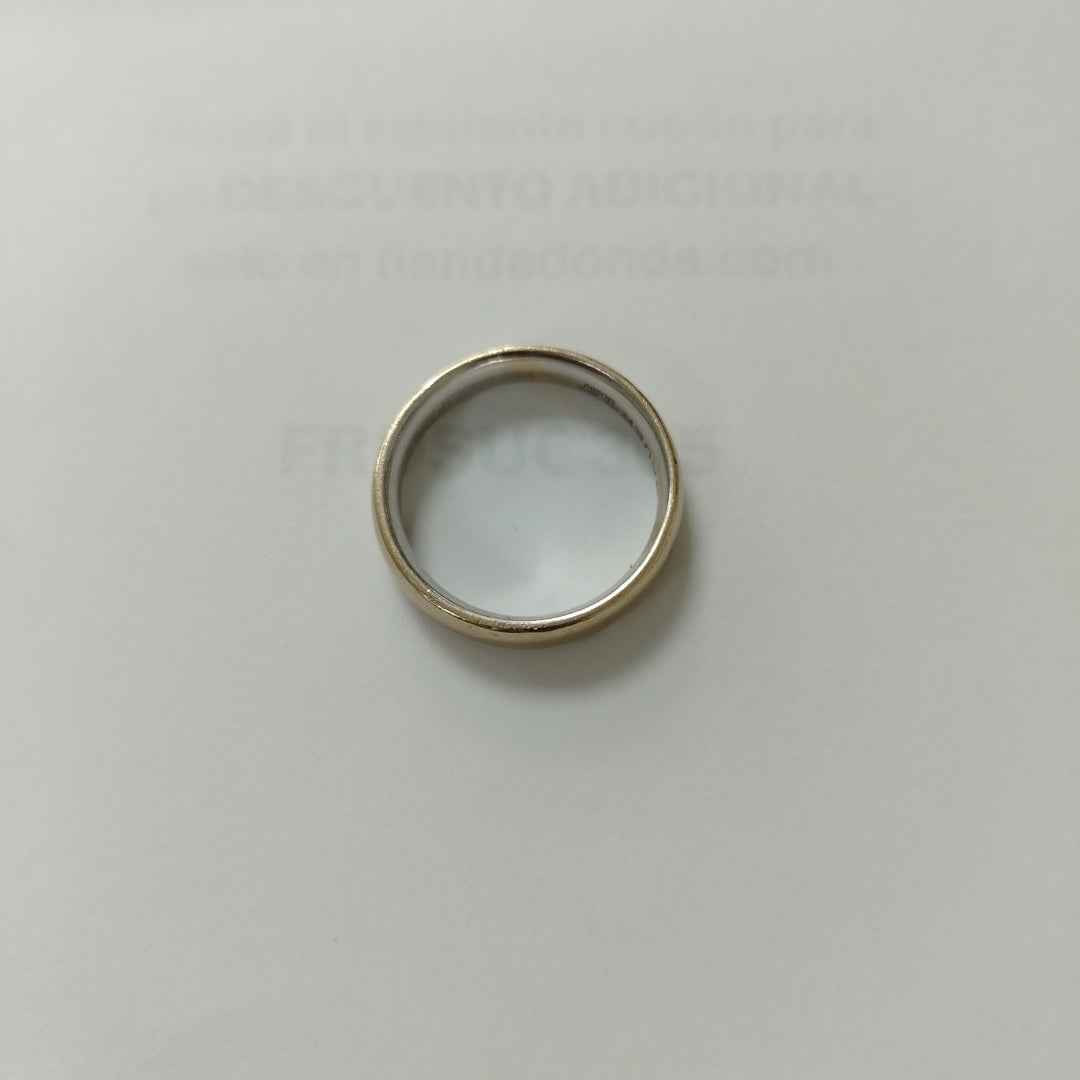 ARGOLLA ORO BLANCO 18 K 7,90 GRMS (SEMINUEVO)