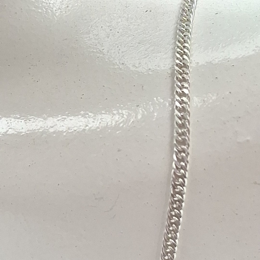 CADENA BARBADA PLATA .925 50 CM 4.12 GR (NUEVO)
