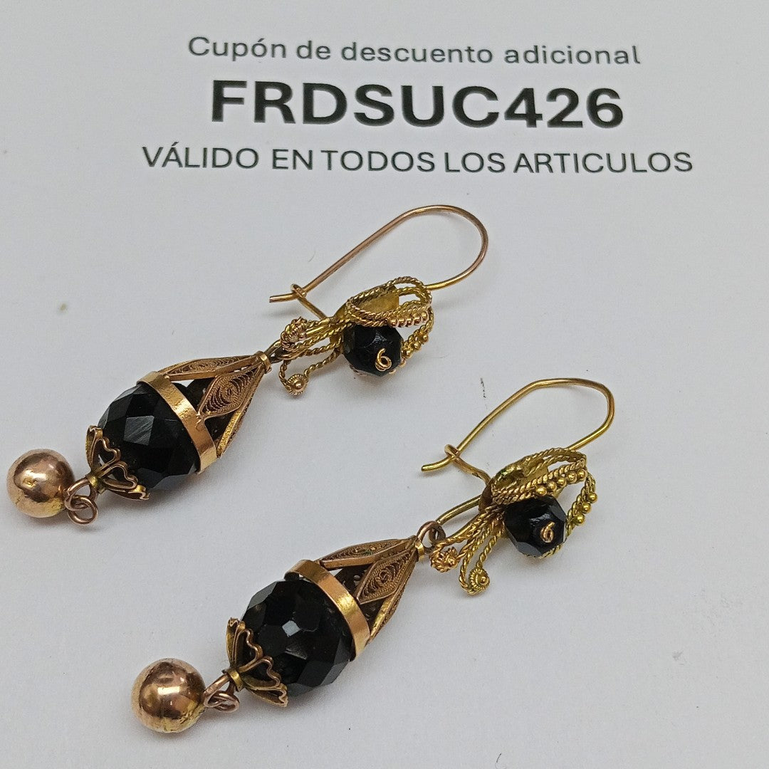 ARETES PAR ORO 8 K 7.9 GRMS (SEMINUEVO)