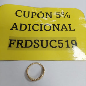 ANILLOS DAMA ORO 14K 2 (NUEVO)