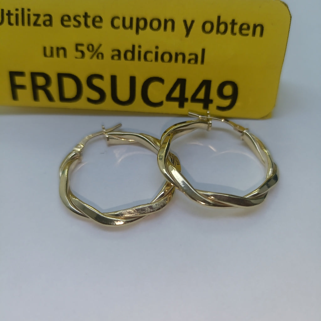 ARRACADAS ORO 10K 1.8 (NUEVO)