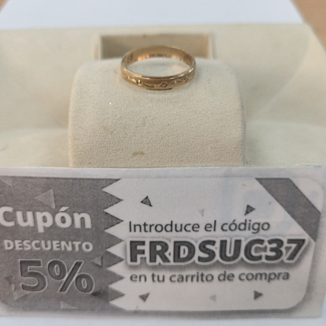 ARGOLLA ORO 10 K 1.5 GRMS (SEMINUEVO)