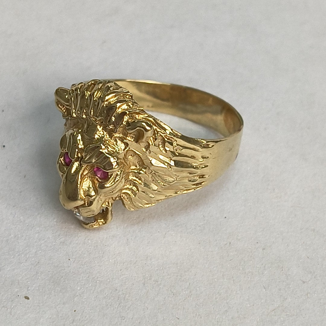 ANILLO ORO 14 K 6.4 GRMS (SEMINUEVO)