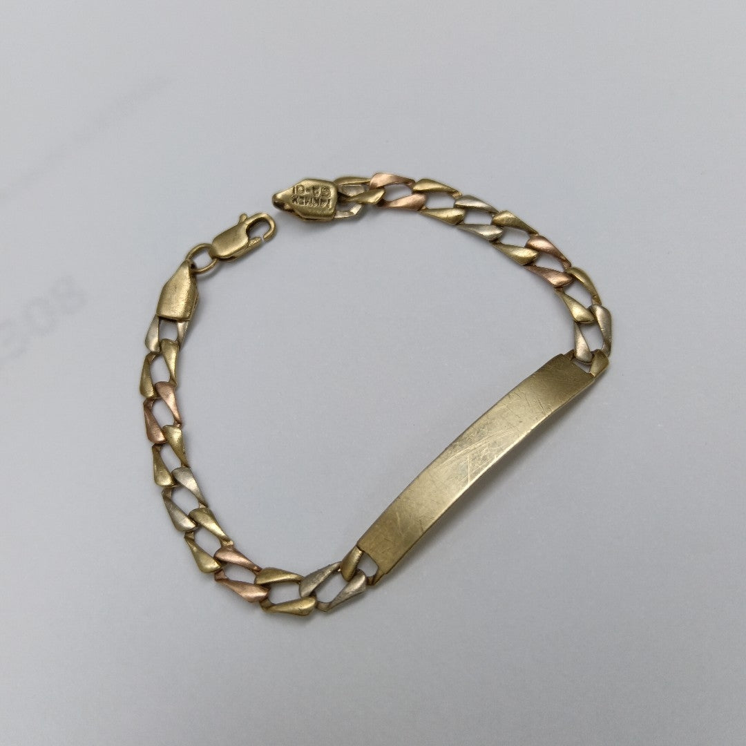 ESCLAVA ORO COMBINADO 14 K 4,30 GRMS (SEMINUEVO)