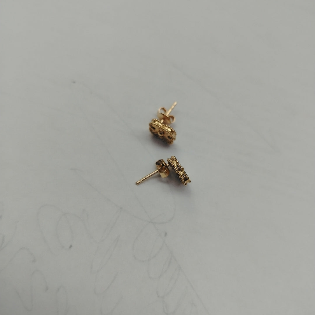 BROQUELES PAR ORO 14 K 1.8 GRMS (SEMINUEVO)