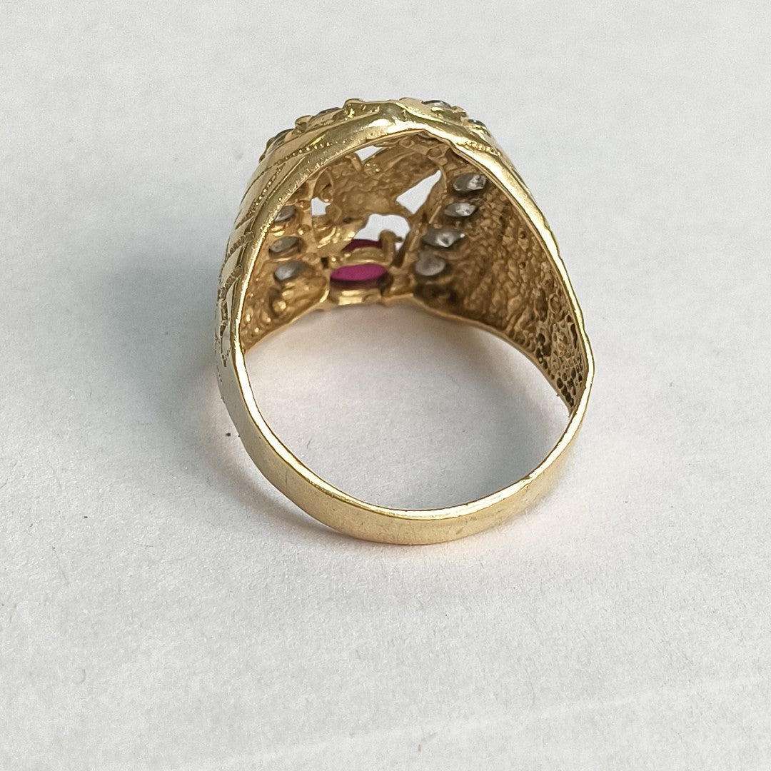 ANILLO ORO 14 K 8.9 GRMS (SEMINUEVO)