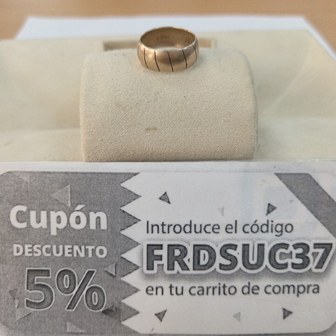 ARGOLLA ORO 10 K 1.7 GRMS (SEMINUEVO)