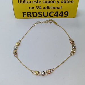 PULSERAS DAMA ORO 14K 1.6 (NUEVO)