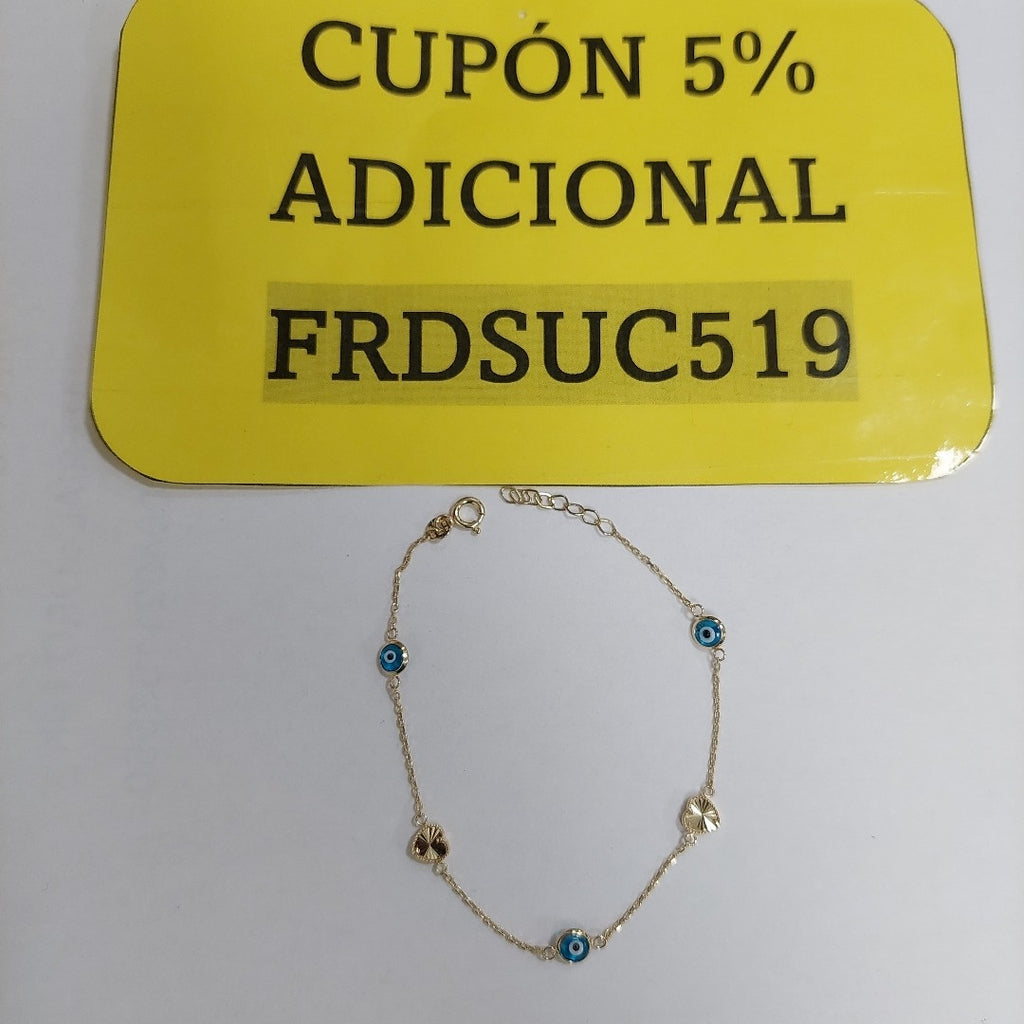PULSERAS DAMA ORO 14K 1.5 (NUEVO)