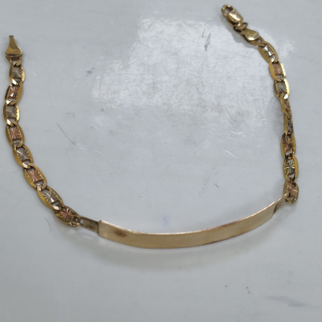 ESCLAVA ORO, ORO COMBINADO 10 K 6.3 GRMS (SEMINUEVO)
