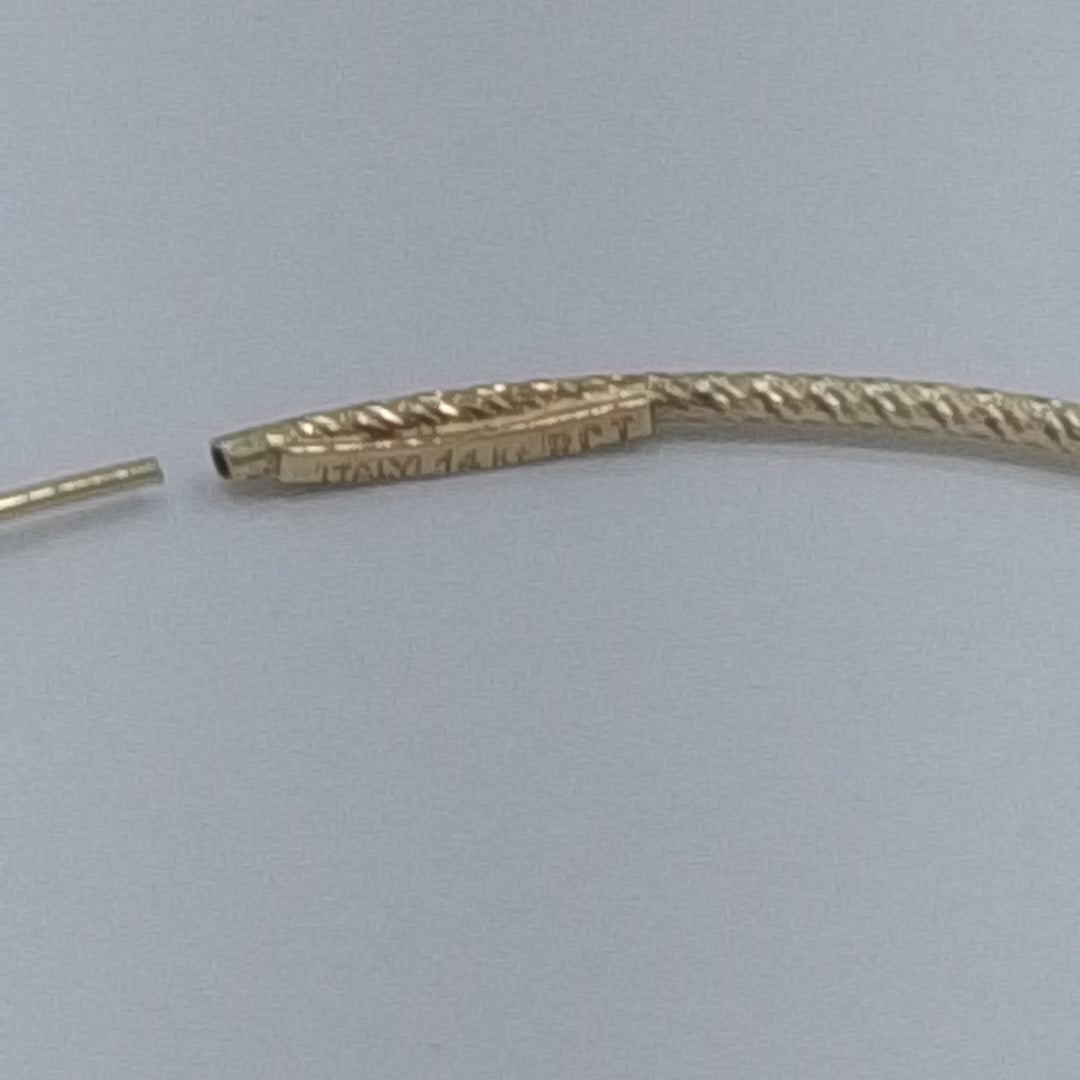 ARRACADAS PAR ORO 14 K 2,20 GRMS (SEMINUEVO)
