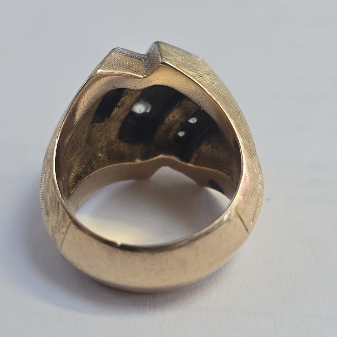 ANILLO ORO 14 K 23 GRMS (SEMINUEVO)