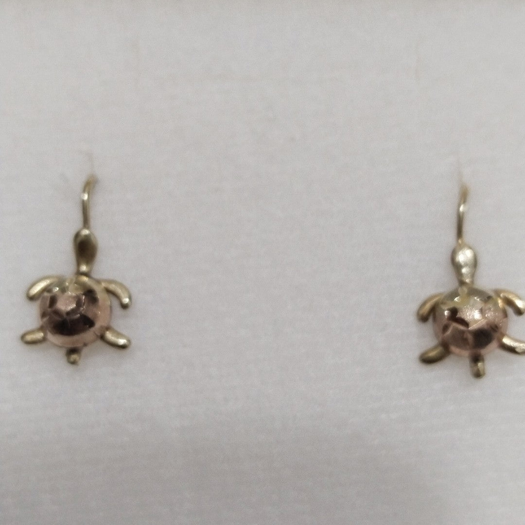 ARETES PAR ORO 14 K 1,30 GRMS (SEMINUEVO)