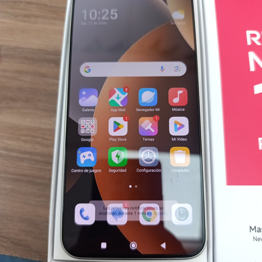 CELULAR XIAOMI REDMI NOTE 15 PRO 5G 25080RABDG (2026) 512 GB 8 GB RAM (SEMINUEVO)