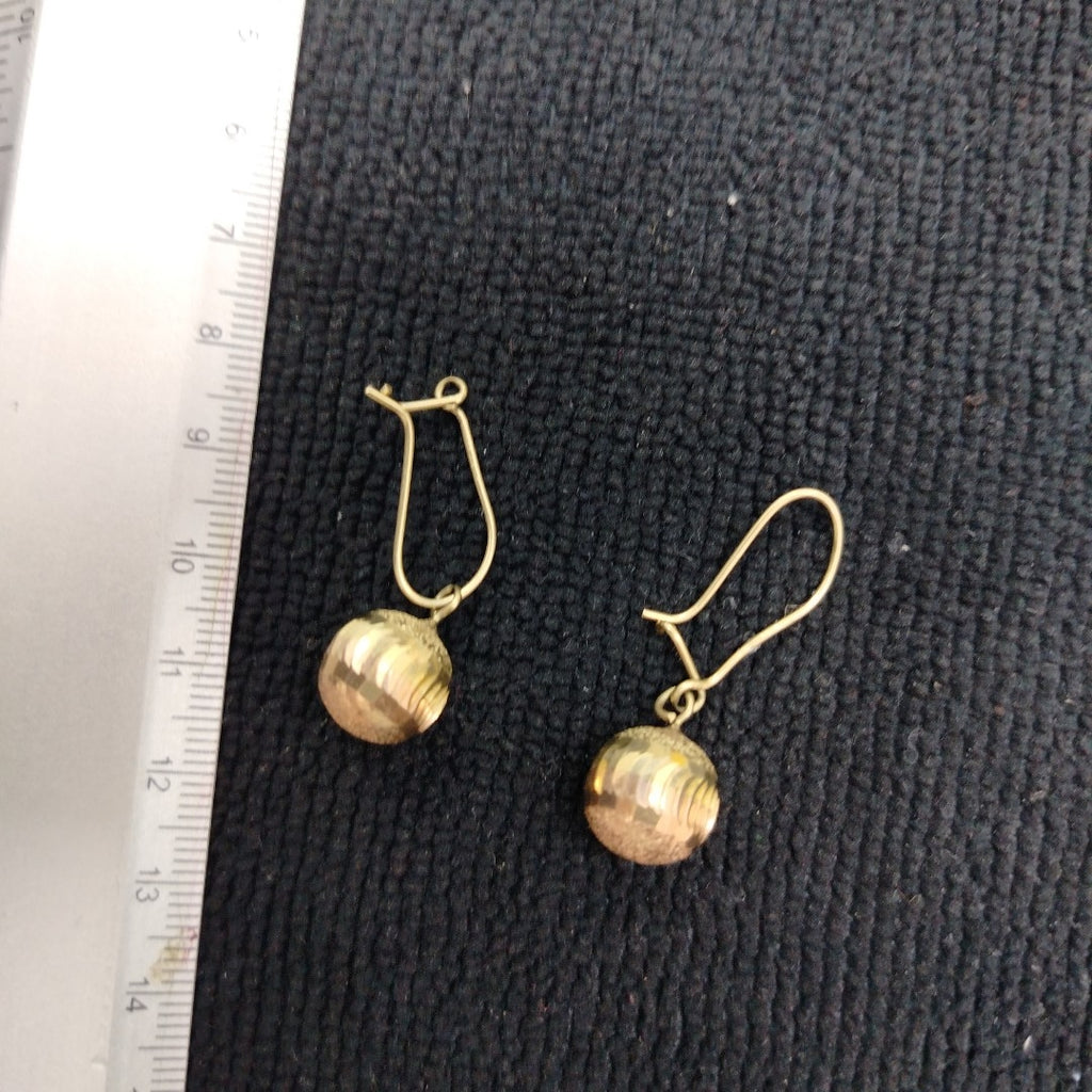 ARETES PAR ORO 10 K 3.2 GRMS (SEMINUEVO)