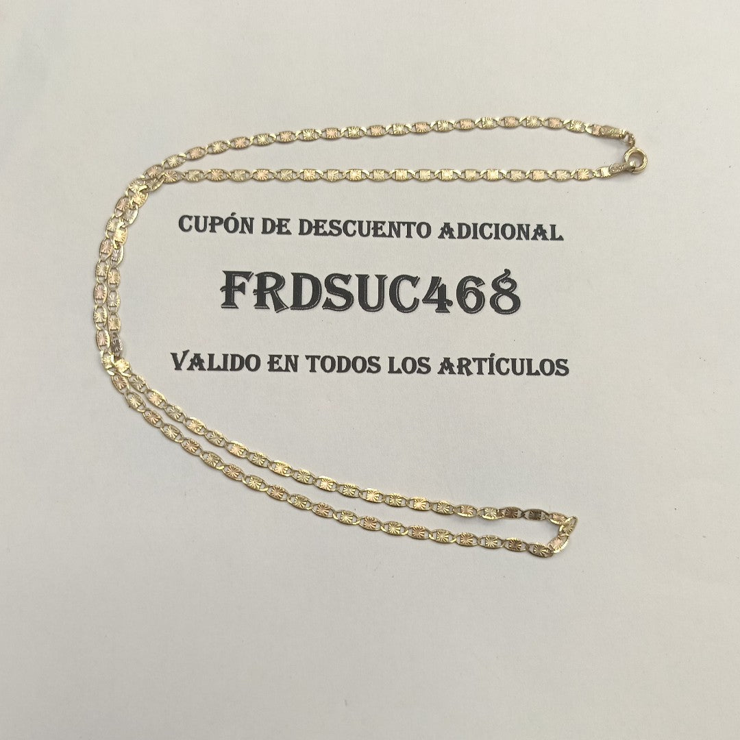 CADENA ORO 10 K 4.5 GRMS (SEMINUEVO)
