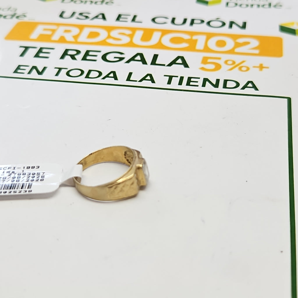 ANILLO ORO 10 K 2,20 GRMS (SEMINUEVO)