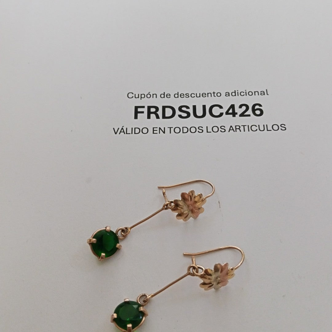 ARETES PAR ORO 10 K 2.7 GRMS (SEMINUEVO)
