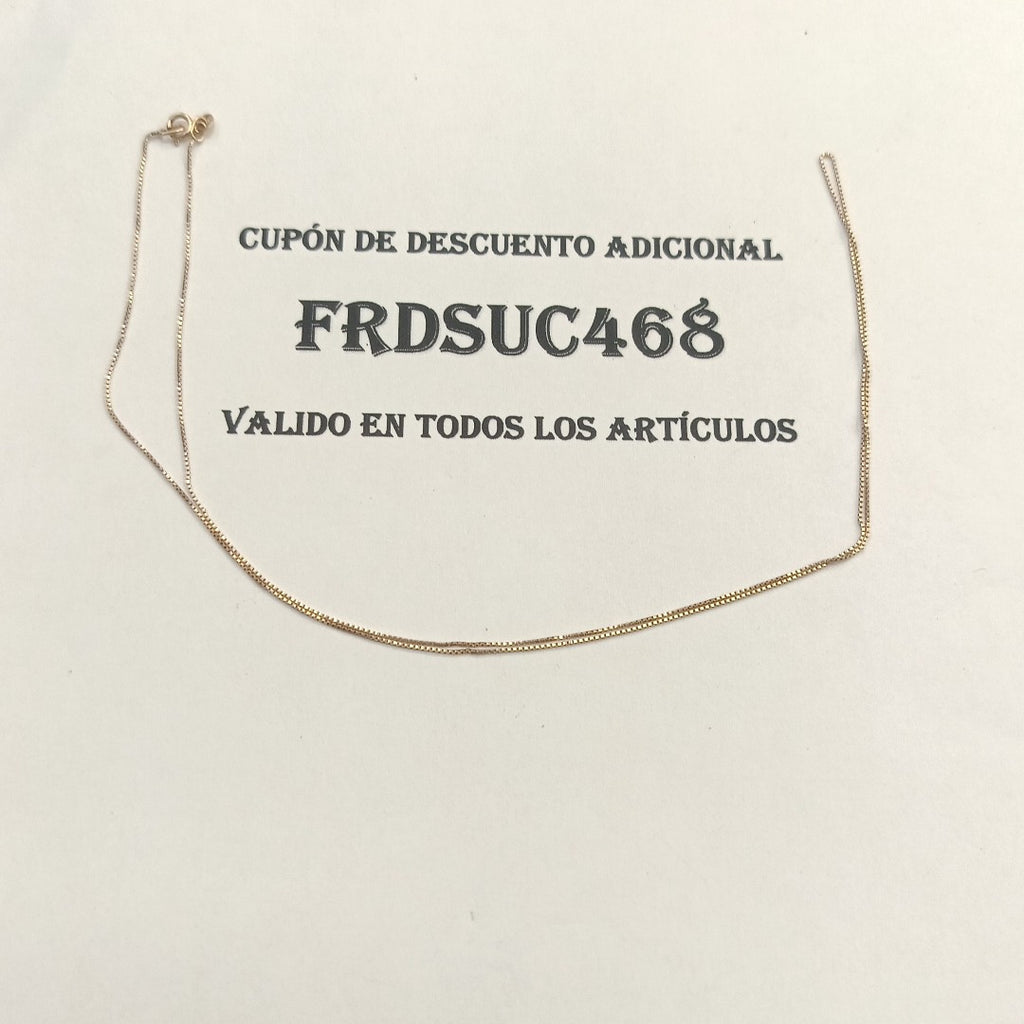 CADENA ORO 10 K 1 GRMS (SEMINUEVO)