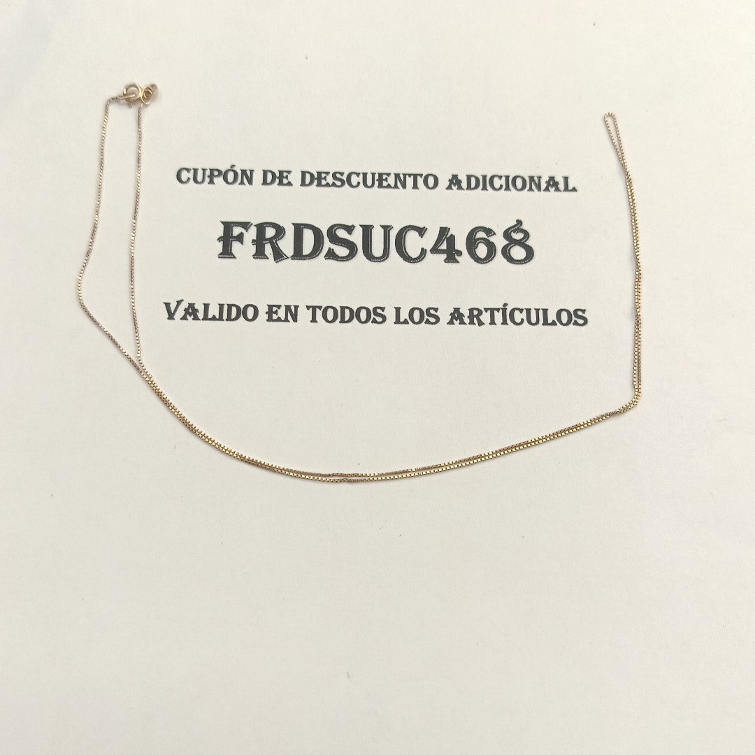 CADENA ORO 10 K 1 GRMS (SEMINUEVO)