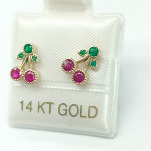 BROQUELES ORO 14K 1 (NUEVO)