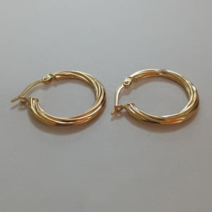 ARRACADAS ORO 14K 1.5 (NUEVO)