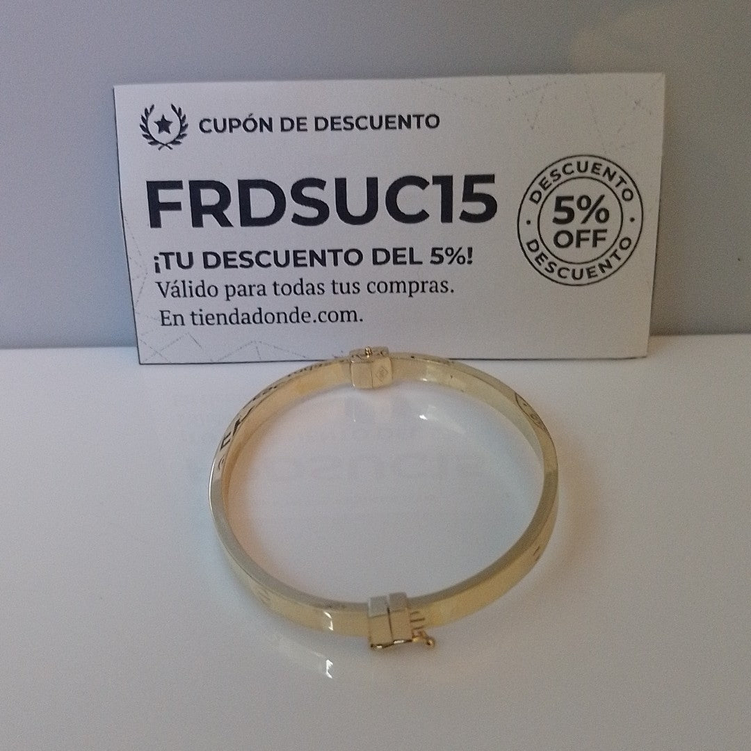 PULSERA RIGIDA ORO 14 K 5.4 GRMS (SEMINUEVO)