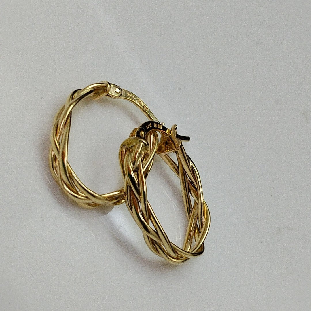 ARRACADAS ORO 14K 1.7 (NUEVO)