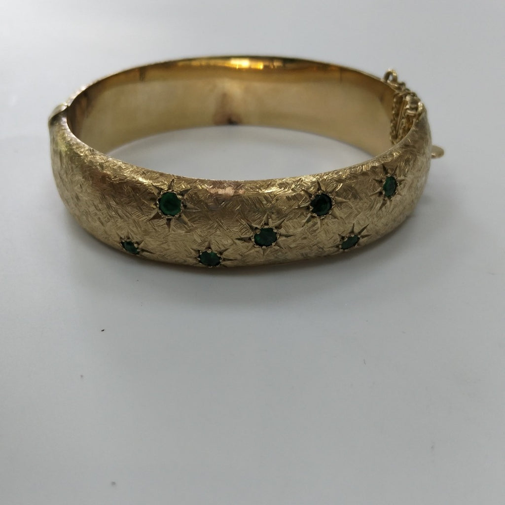 PULSERA RIGIDA ORO 8 K 27,60 GRMS (SEMINUEVO)