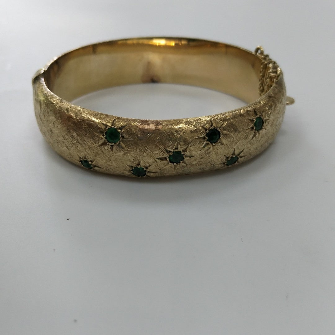 PULSERA RIGIDA ORO 8 K 27,60 GRMS (SEMINUEVO)