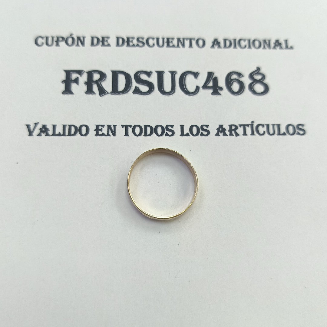 ARGOLLA ORO 10 K 1 GRMS (SEMINUEVO)