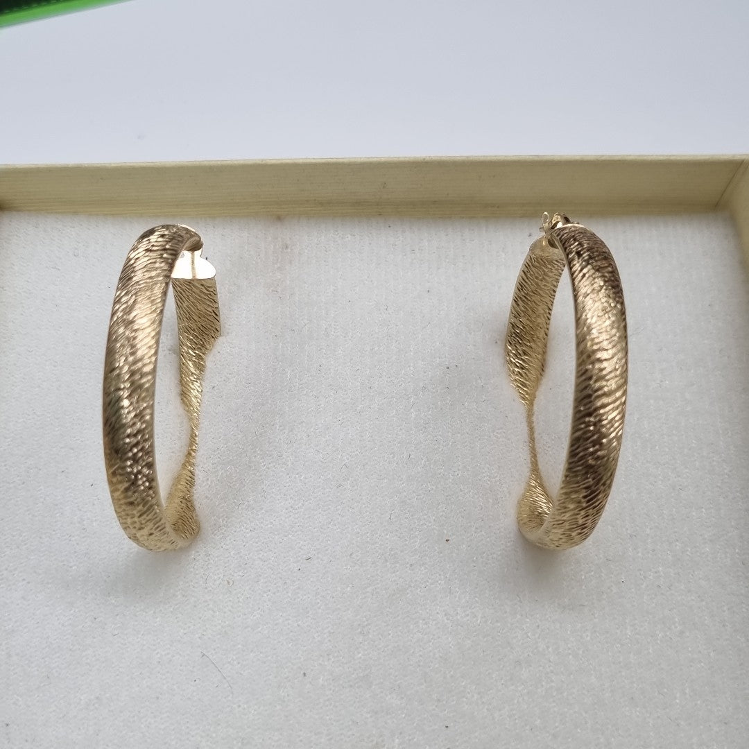 ARRACADAS PAR ORO 14 K 4.9 GRMS (SEMINUEVO)