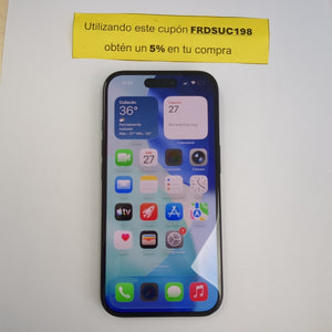 CELULAR APPLE IPHONE 16 A3286 (2024) 128 GB 8 GB RAM (SEMINUEVO)