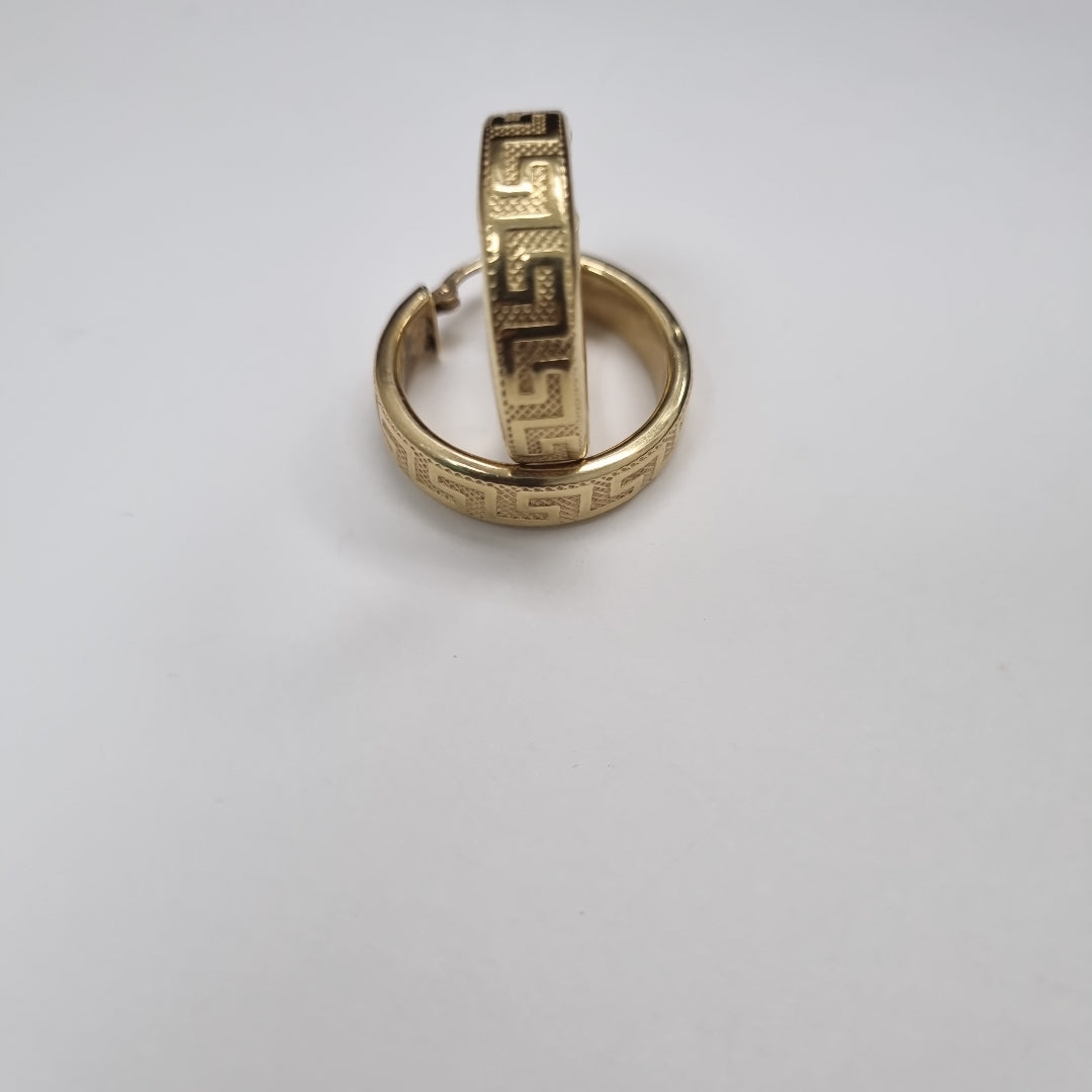 ARRACADAS PAR ORO 14 K 2.6 GRMS (SEMINUEVO)
