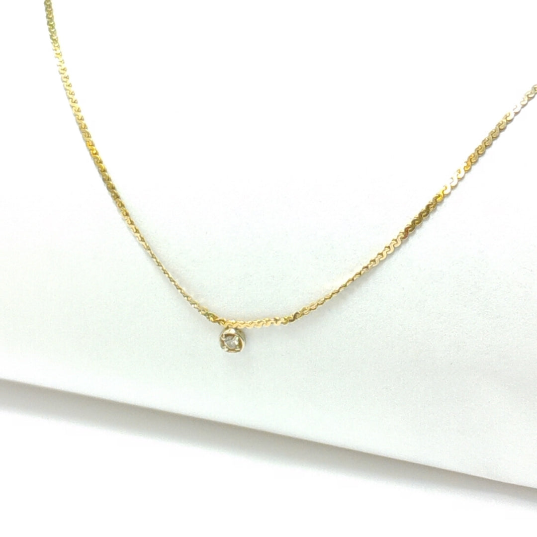 GARGANTILLA ORO 14 K 1,70 GRMS (SEMINUEVO)