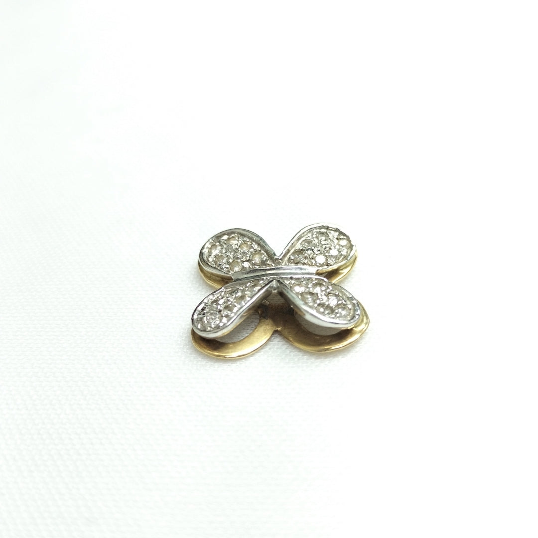 DIJE ORO COMBINADO 14 K 3,20 GRMS (SEMINUEVO)