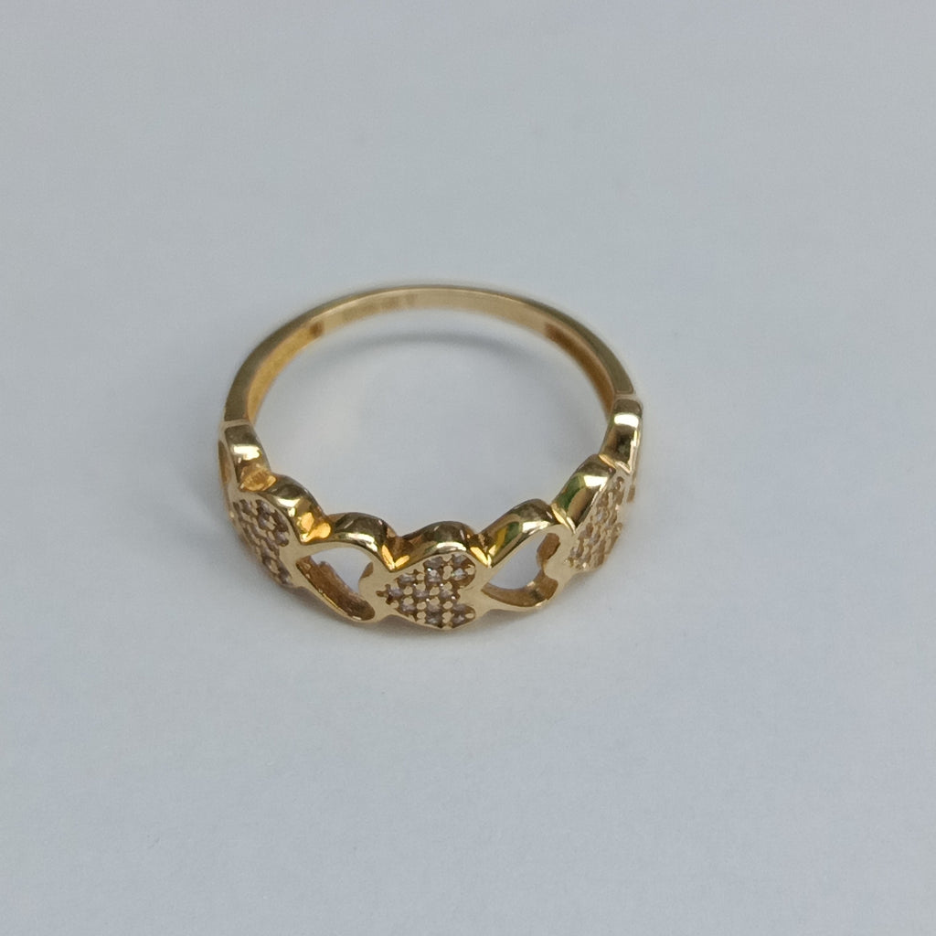 ANILLOS DAMA ORO 14K 2 (NUEVO)