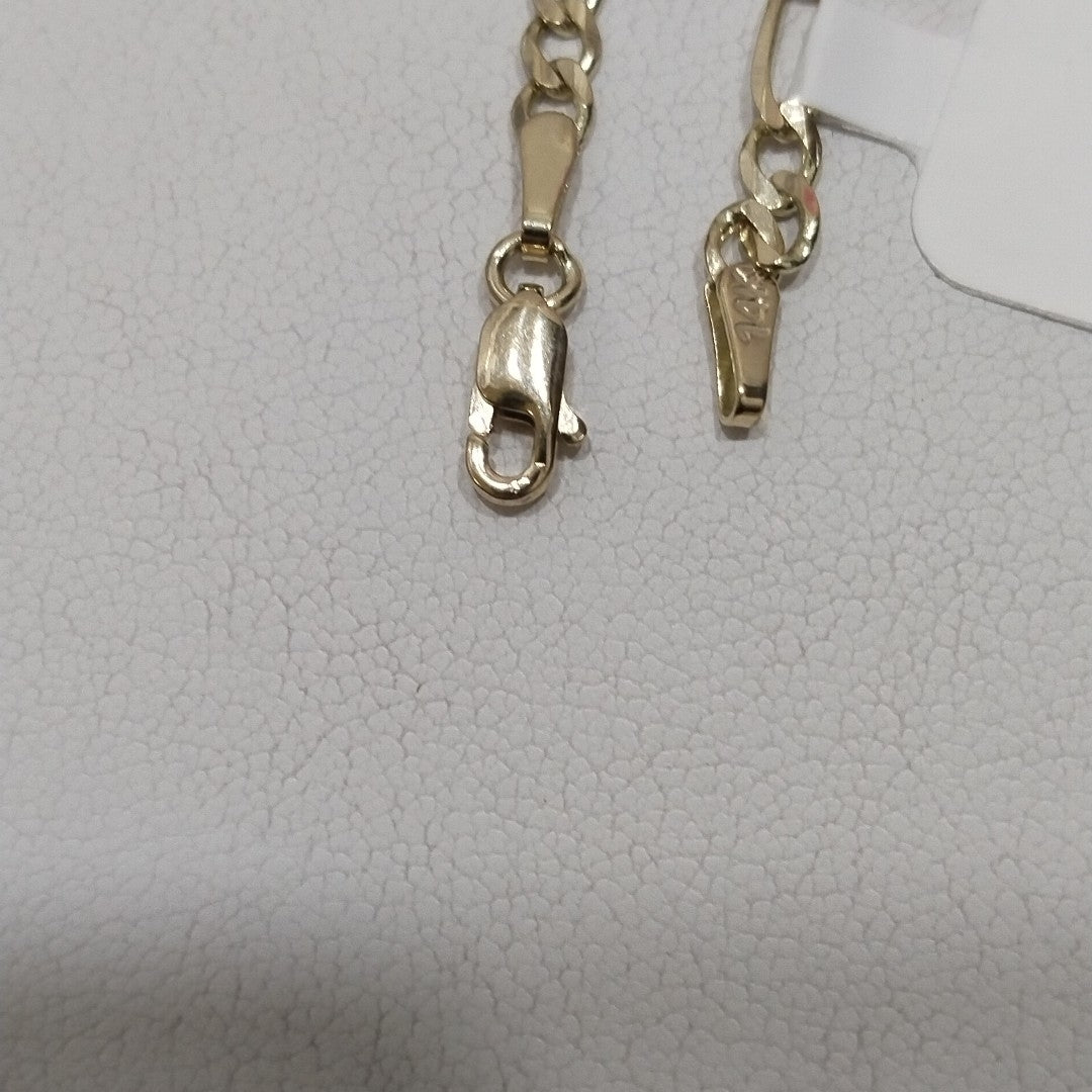 PULSERAS 3X1 ORO 14K 18 CM 2.8 GR (NUEVO)