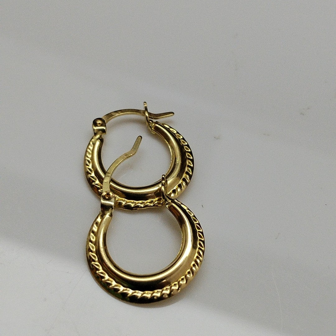 ARRACADAS ORO 14K 0.6 (NUEVO)