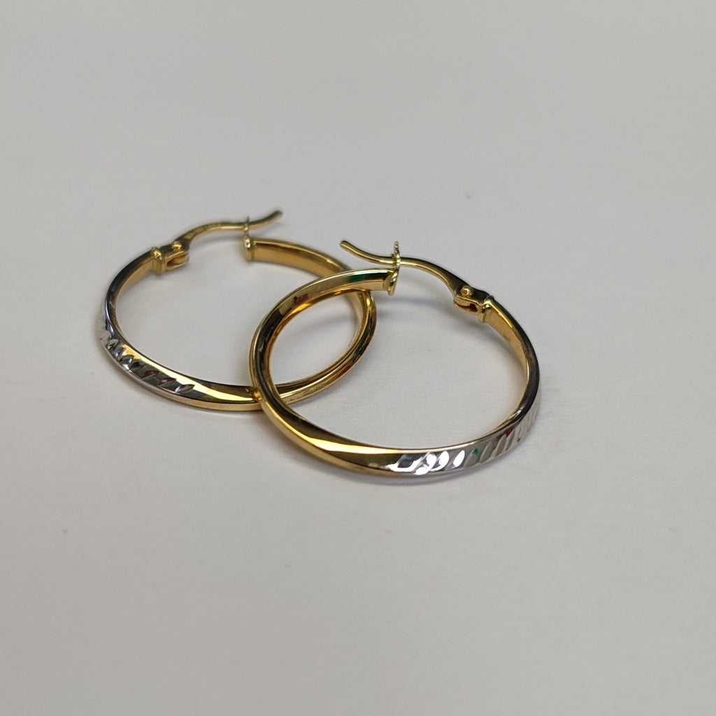 ARRACADAS ORO 14K 1.5 (NUEVO)
