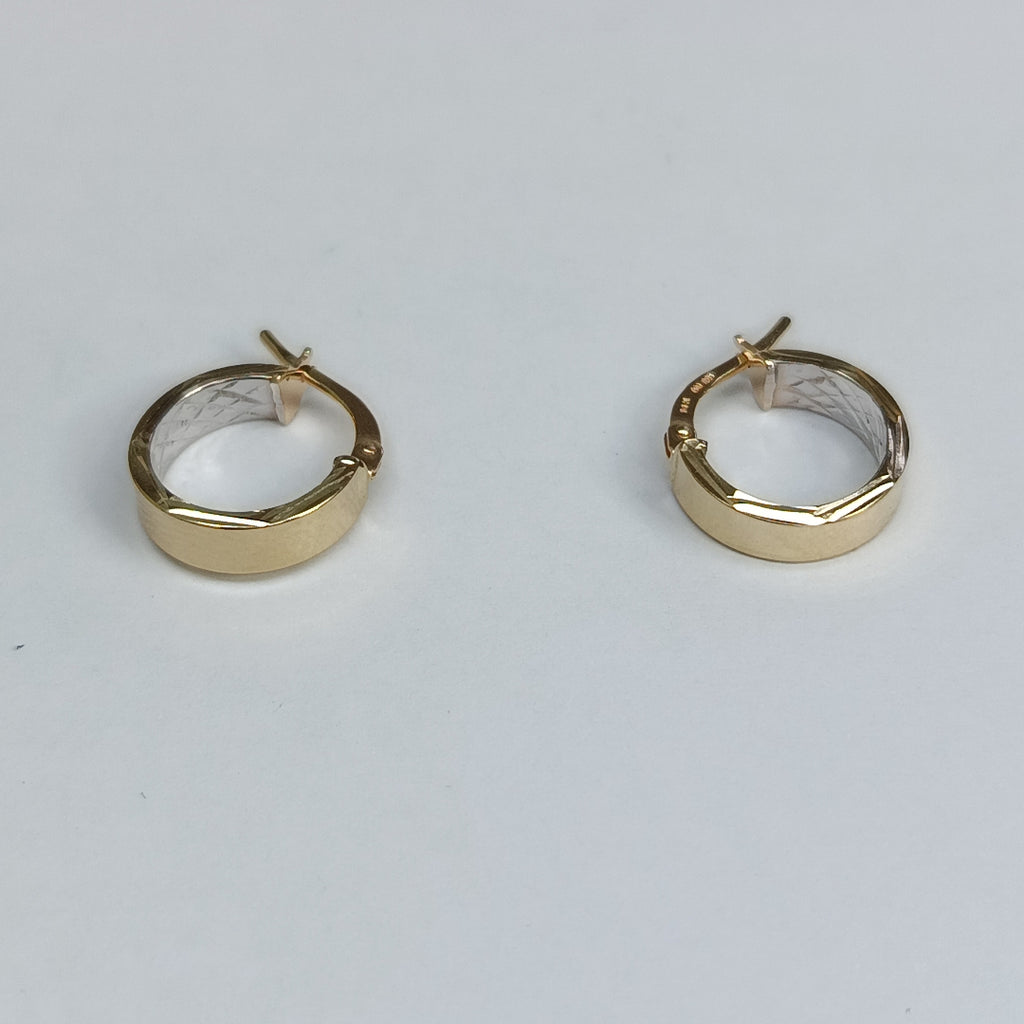 ARRACADAS ORO 14K 1.5 (NUEVO)