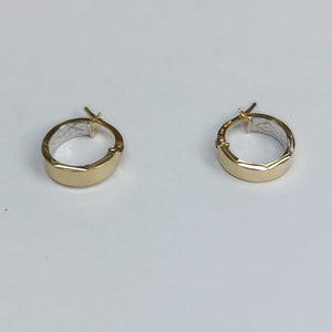 ARRACADAS ORO 14K 1.5 (NUEVO)