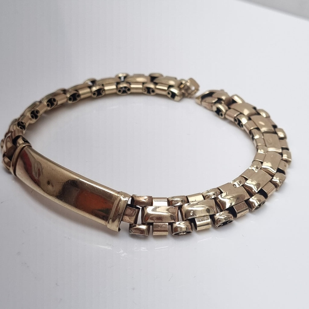 ESCLAVA ORO 14 K 23.2 GRMS (SEMINUEVO)