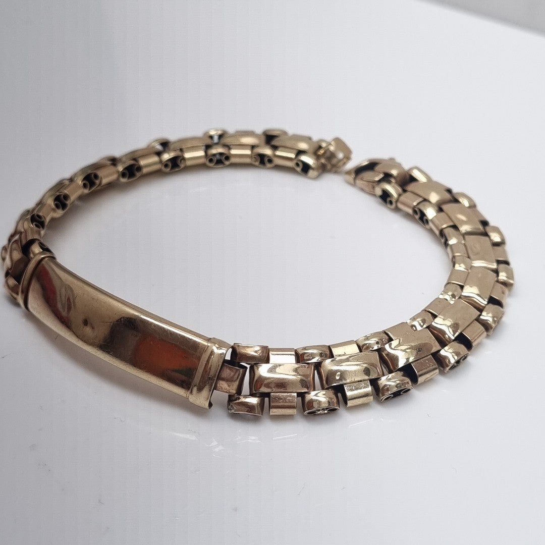 ESCLAVA ORO 14 K 23.2 GRMS (SEMINUEVO)