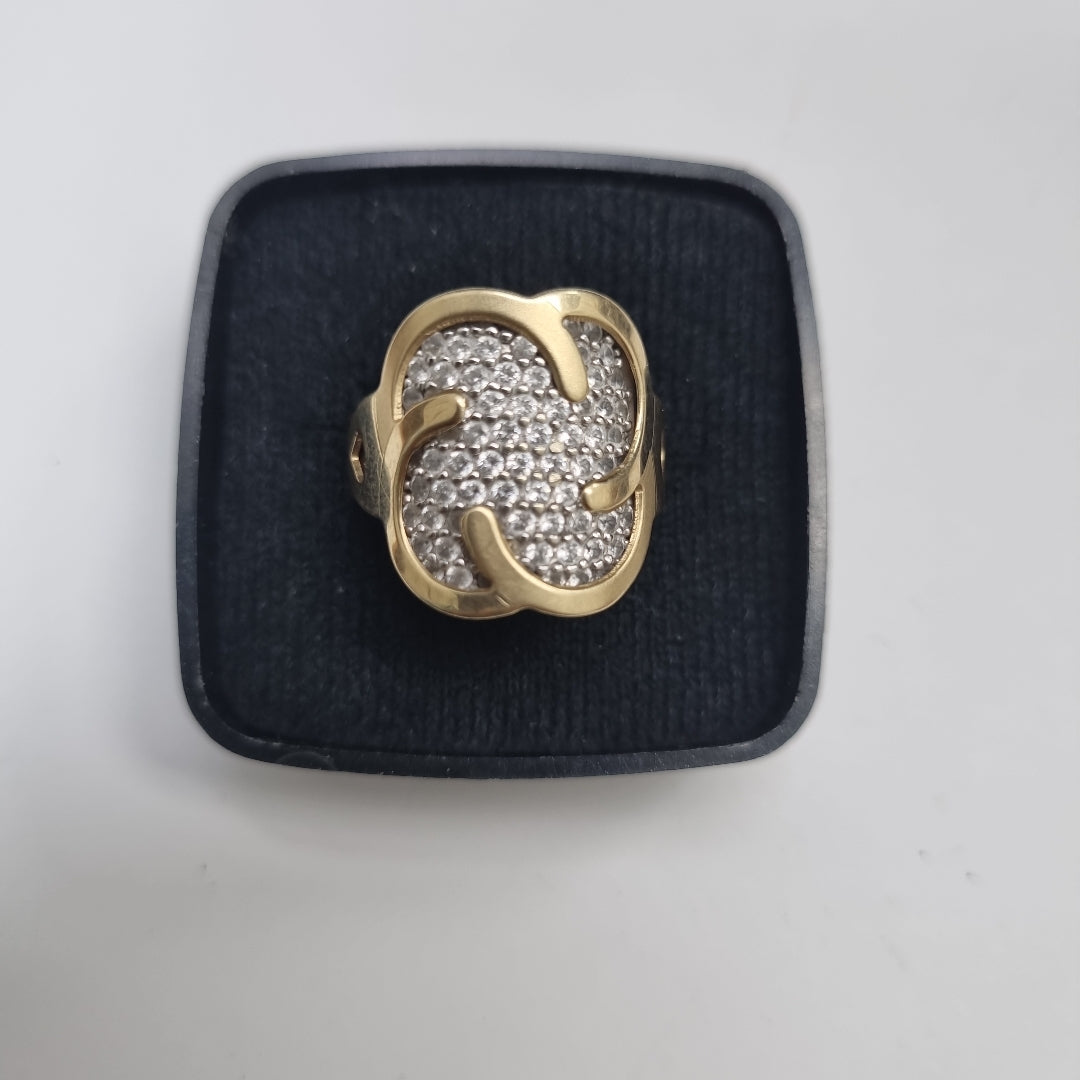 ANILLITO ORO, ORO COMBINADO 14 K 5.6 GRMS (SEMINUEVO)